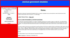 Desktop Screenshot of americangovernmentsimulation.com